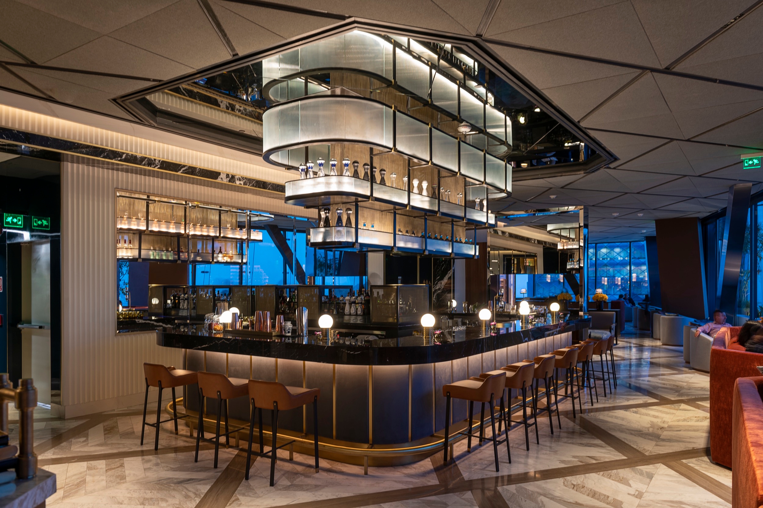 Lighting System in The Ritz Carlton Hotel