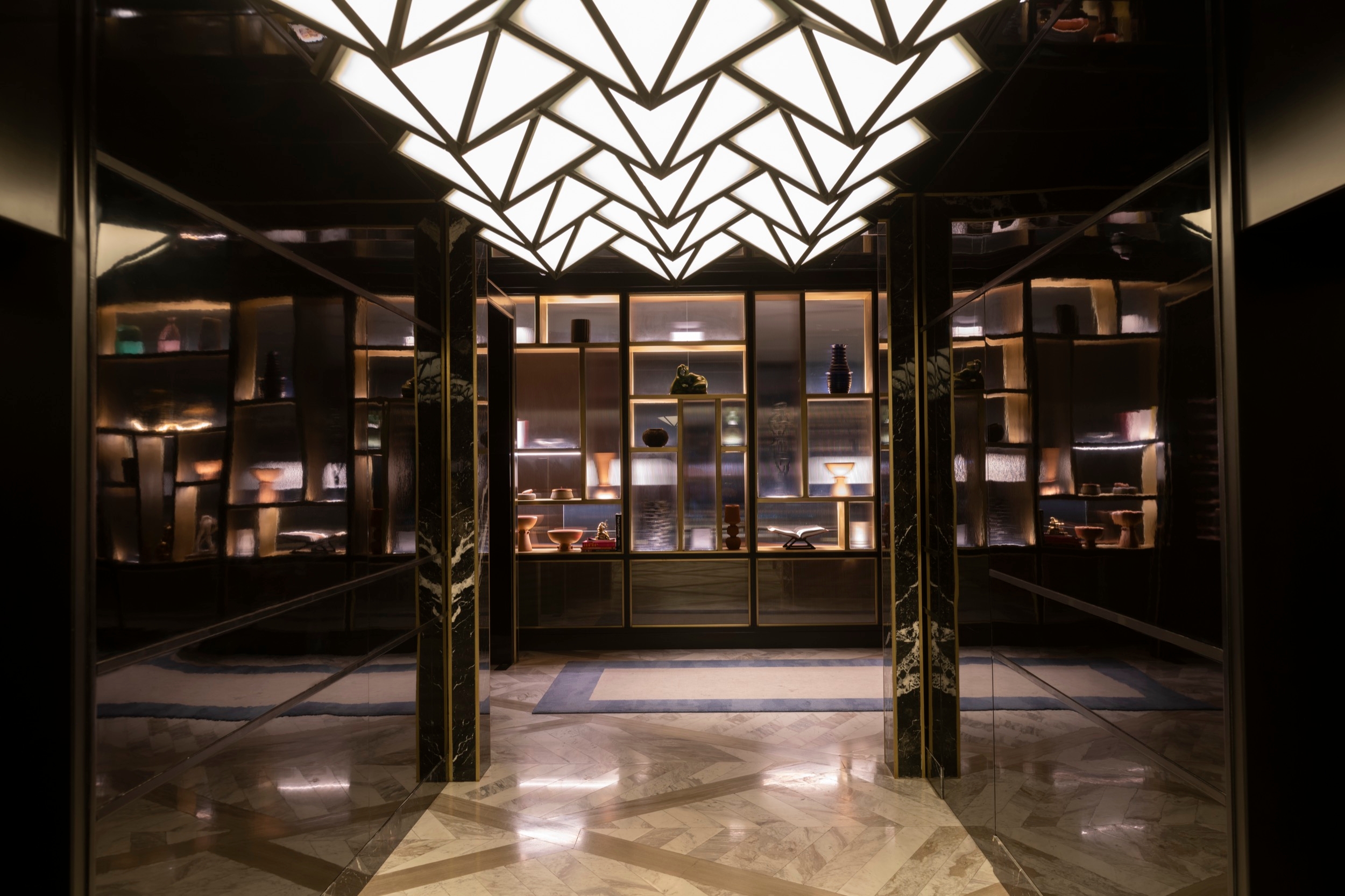 Sistemas de iluminación en hotel The Ritz Carlton