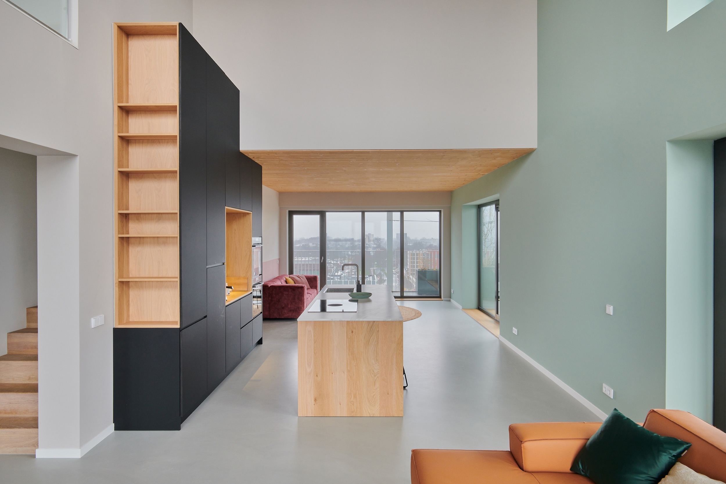 Balcony Glazing in Dutch Apartment Building