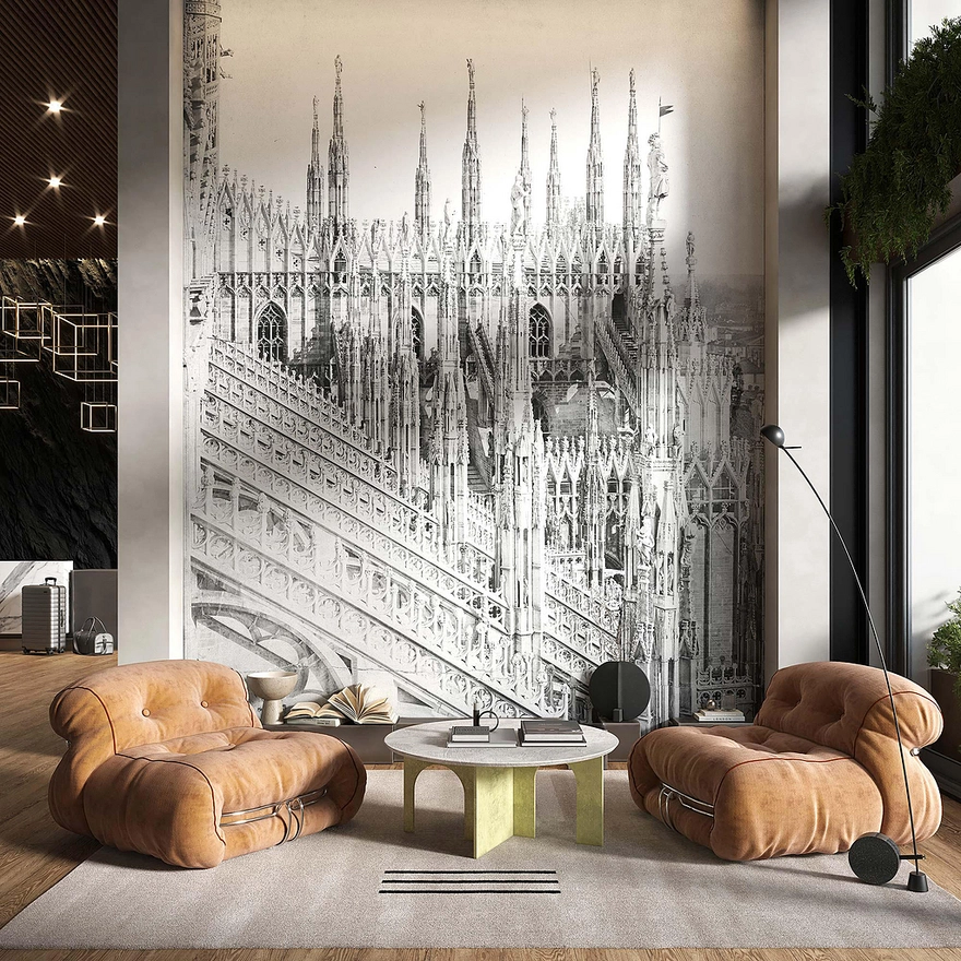 Wallpaper - Vista Duomo from Tecnografica