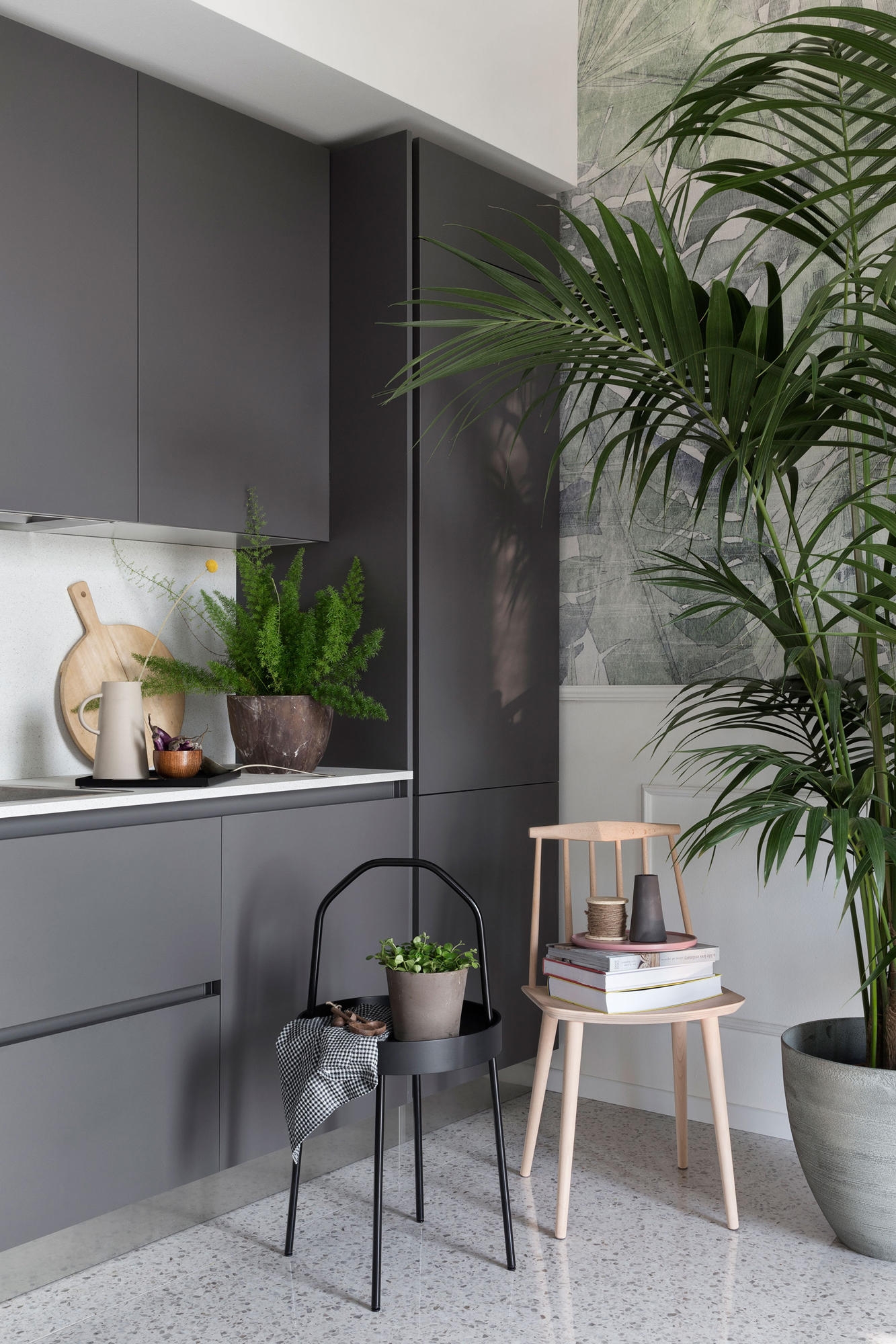 Wallpaper in Residential Project J50