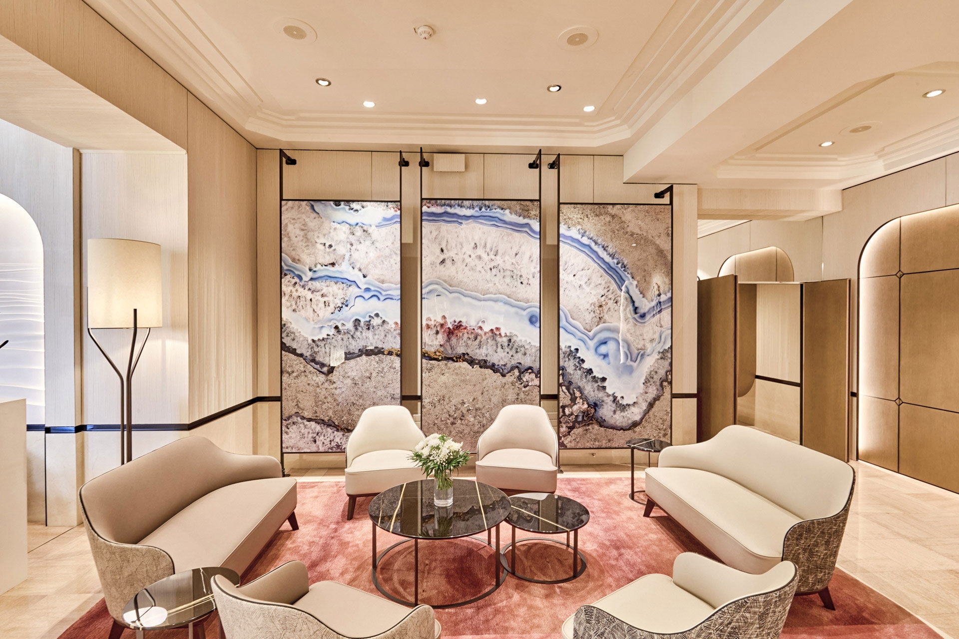 Decorative Panels in Le Grand Hôtel des Thermes