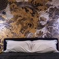 Wallpaper and Panels in Gold Suite & SPA
