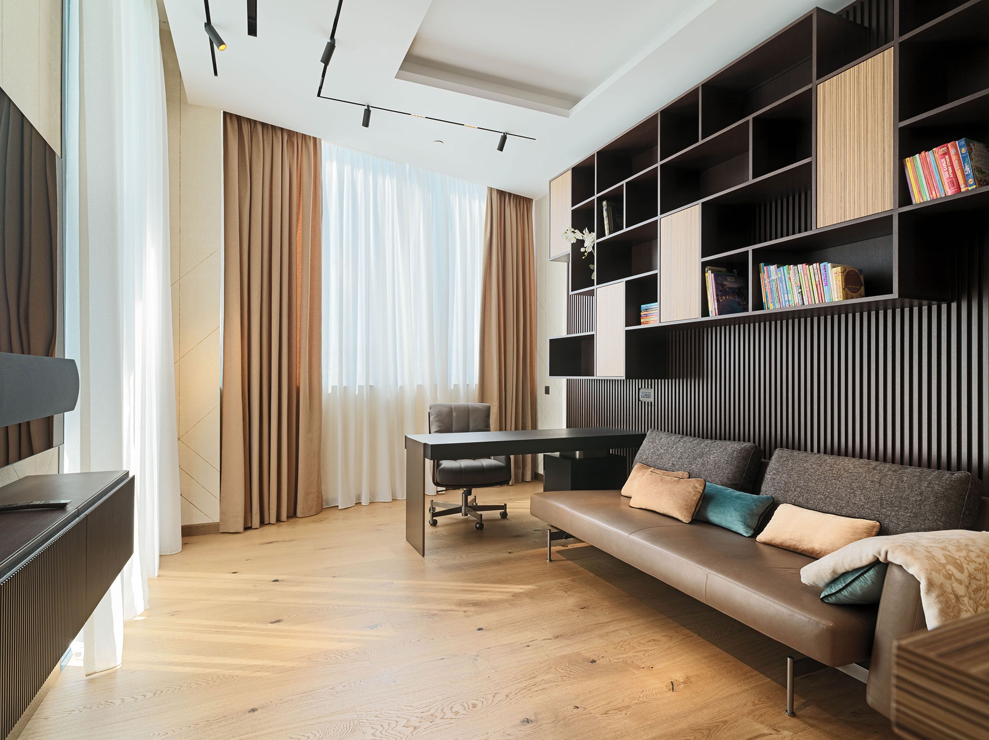 Wallpapers and Panels in Seafront Duplex