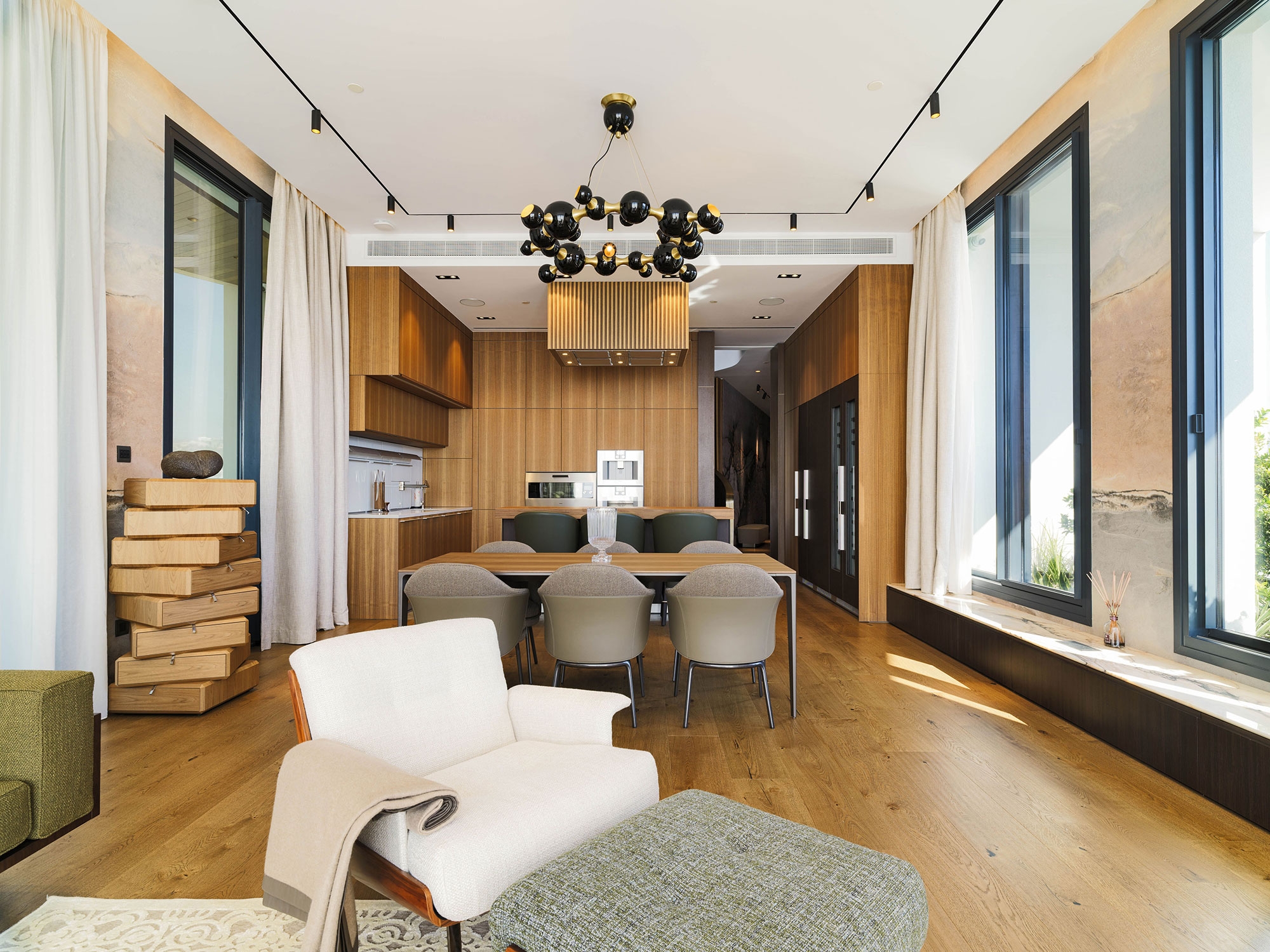 Wallpapers and Panels in Seafront Duplex