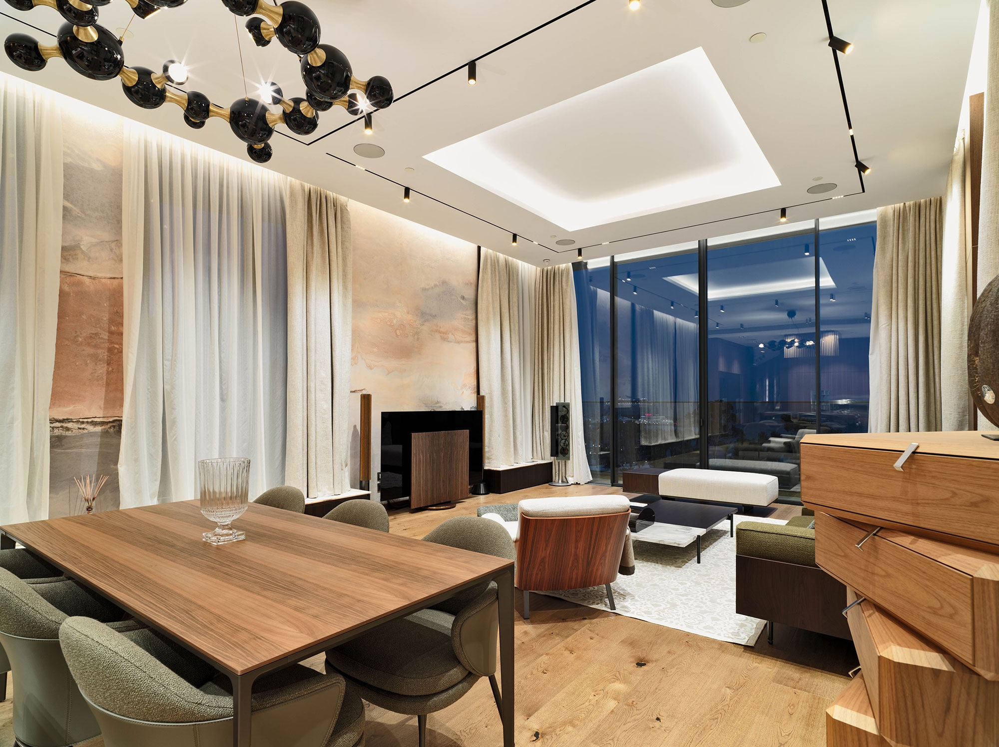 Wallpapers and Panels in Seafront Duplex