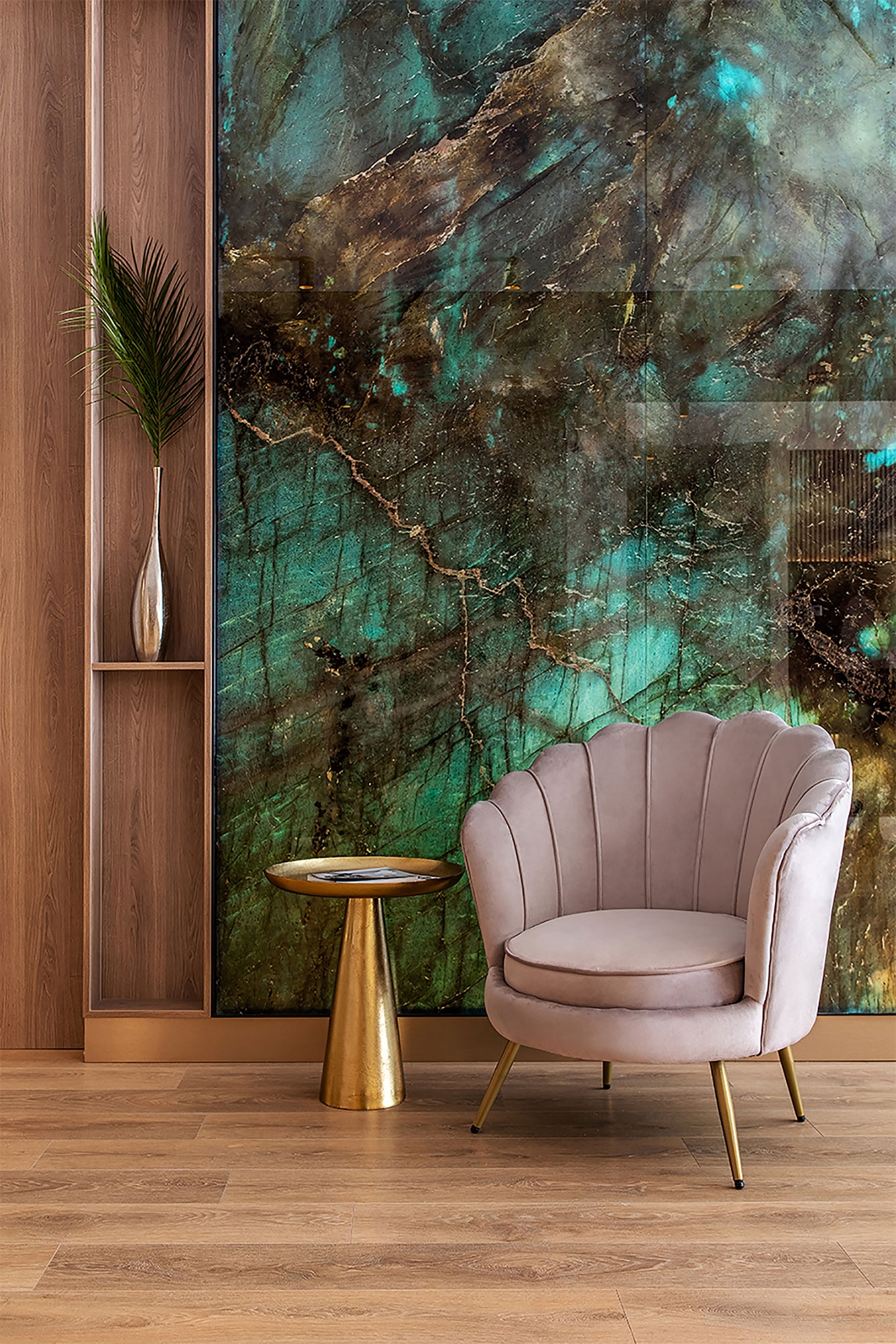 Wallpapers and Panels in Stardust Apartment