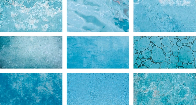 Blue Bead - Porcelain Pool Tile by Serapool