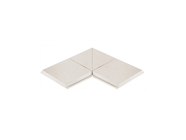 Petit Carre Double Profiled Antislip Tile–L Corner