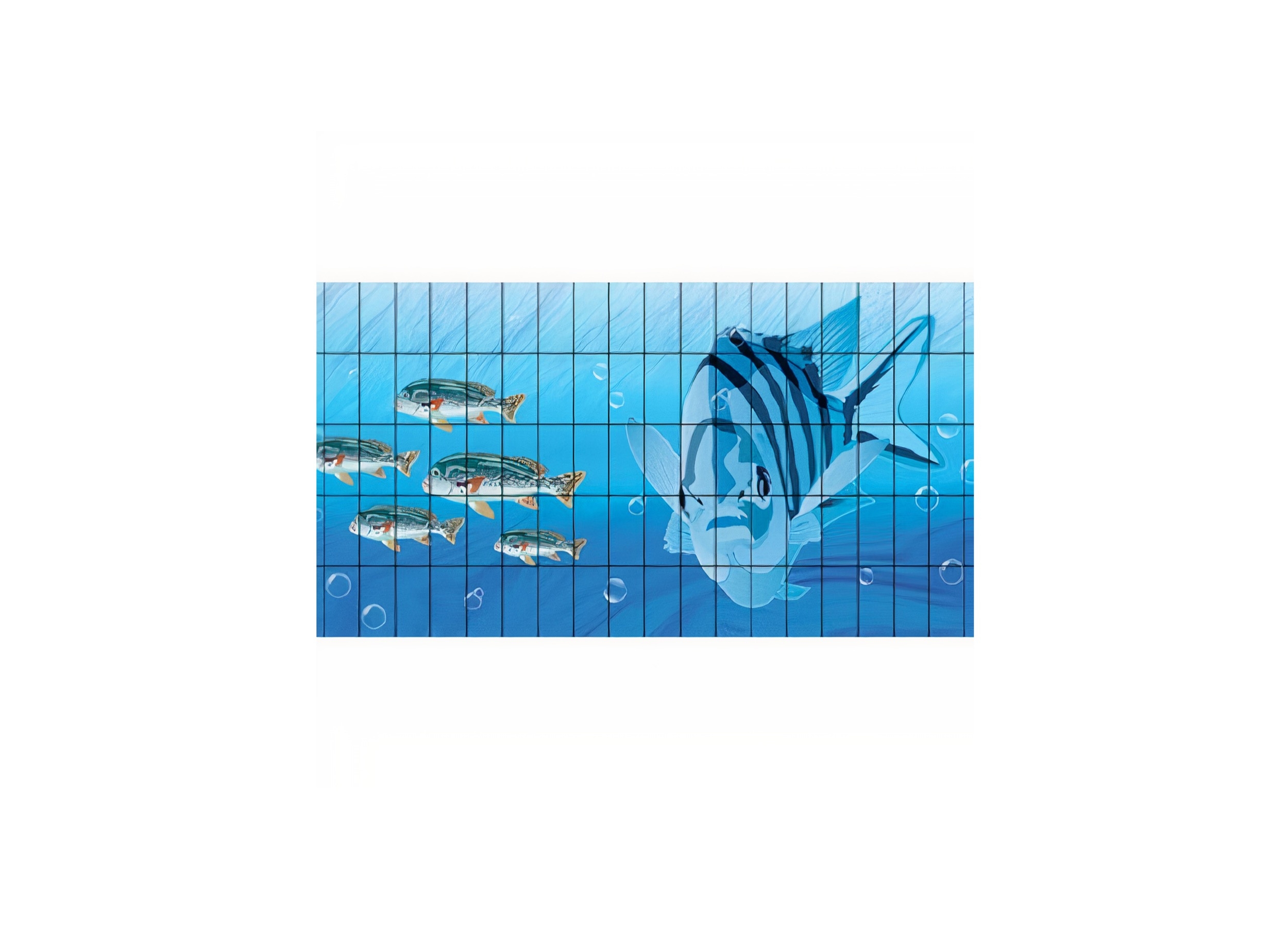 Digital Printing Art in Porcelain Pool Copings