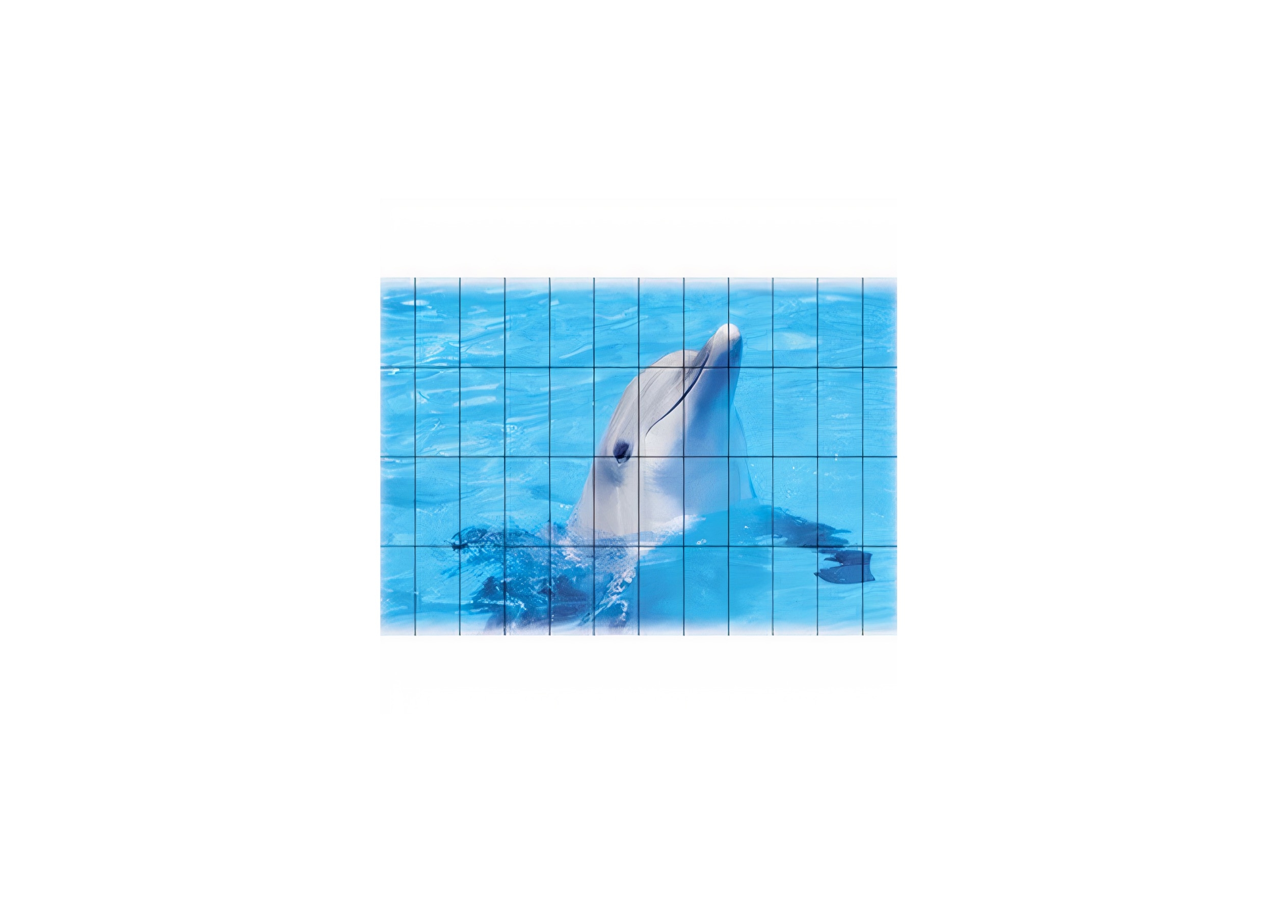 Digital Printing Art in Porcelain Pool Copings