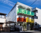 Color PVB Interlayers in East-Kasai Apartments