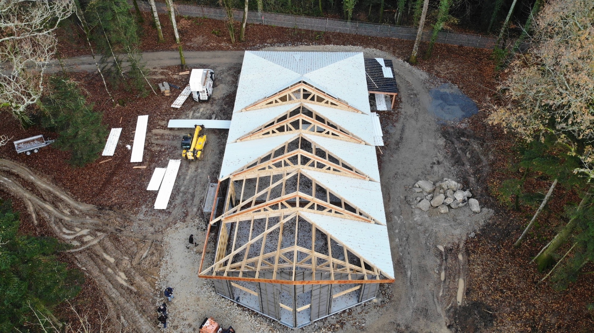 EPDM Roofing Membrane Waterproofs Zoo Enclosure
