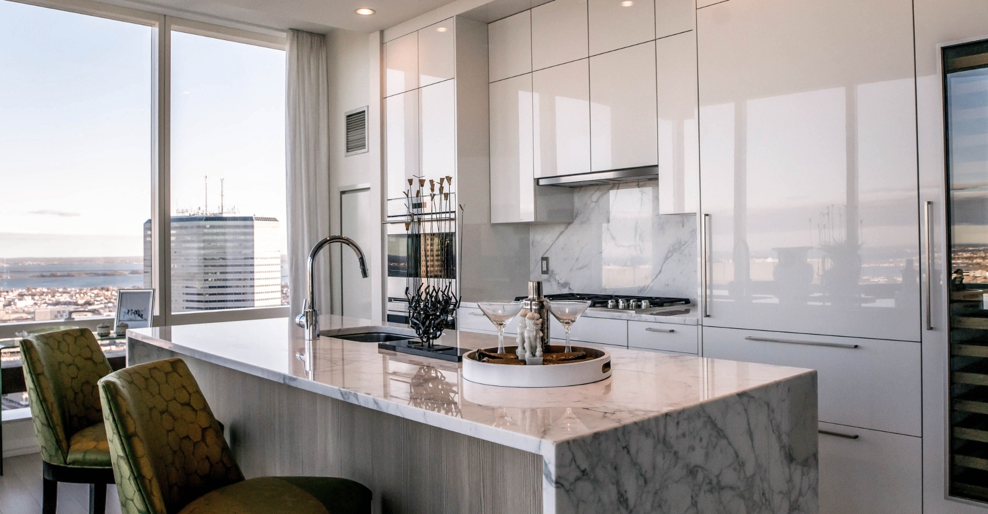 Kitchens in Millennium Tower
