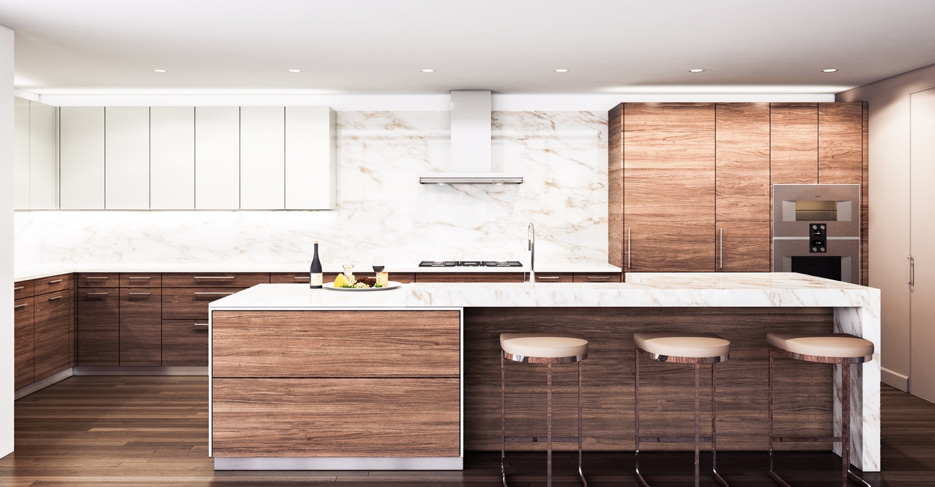 Kitchens in River Oaks Apartments