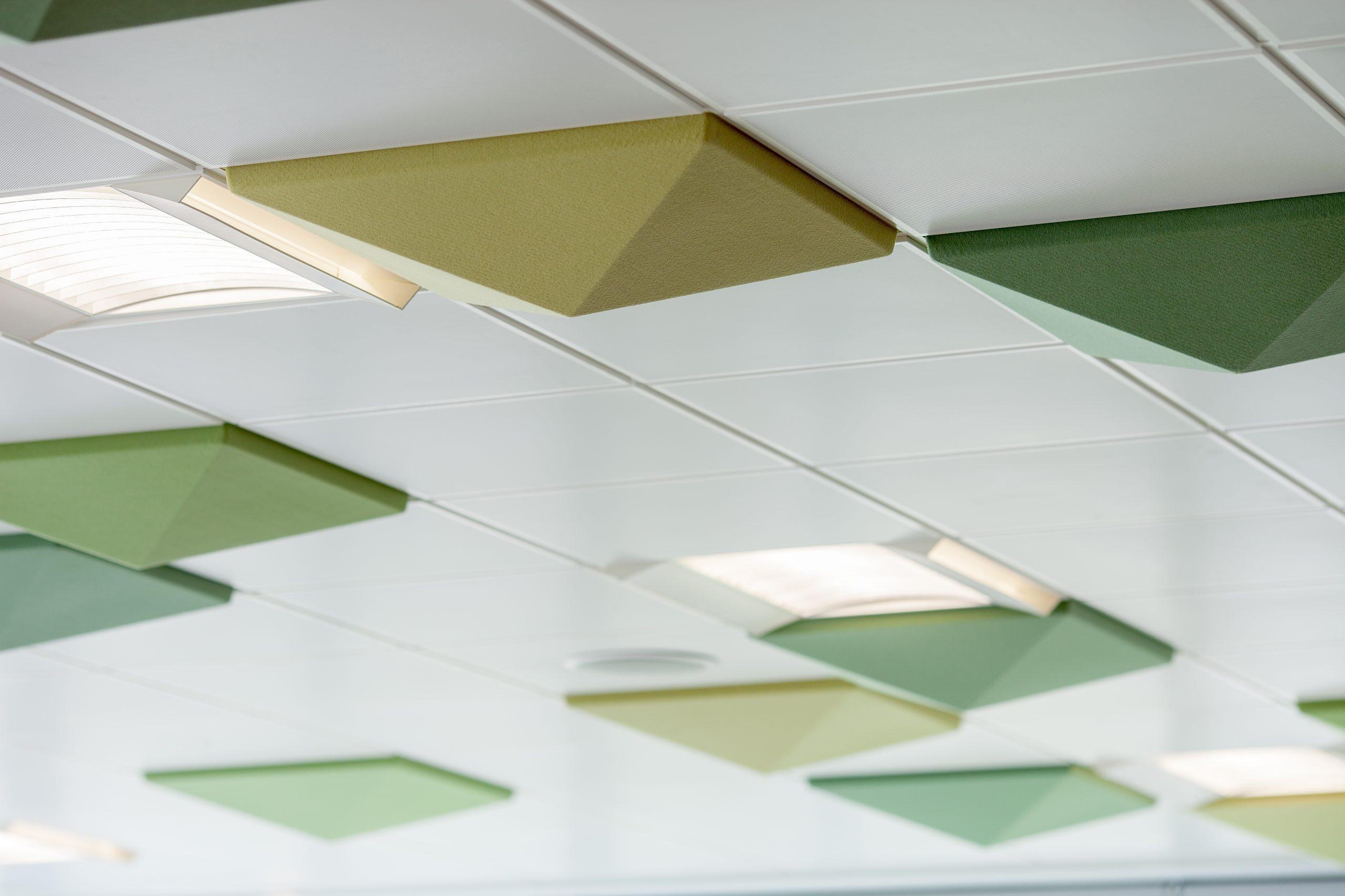 3D Acoustic Ceiling Tiles