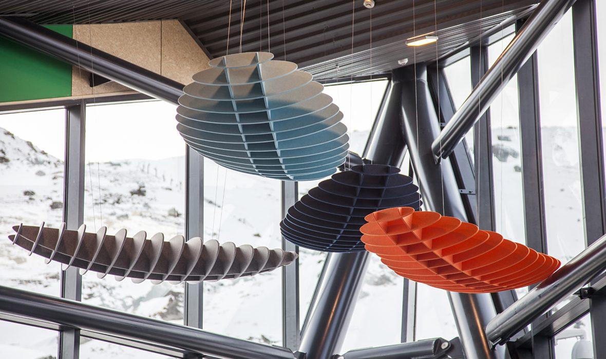 Suspended Acoustic Sculptures - Lattice™