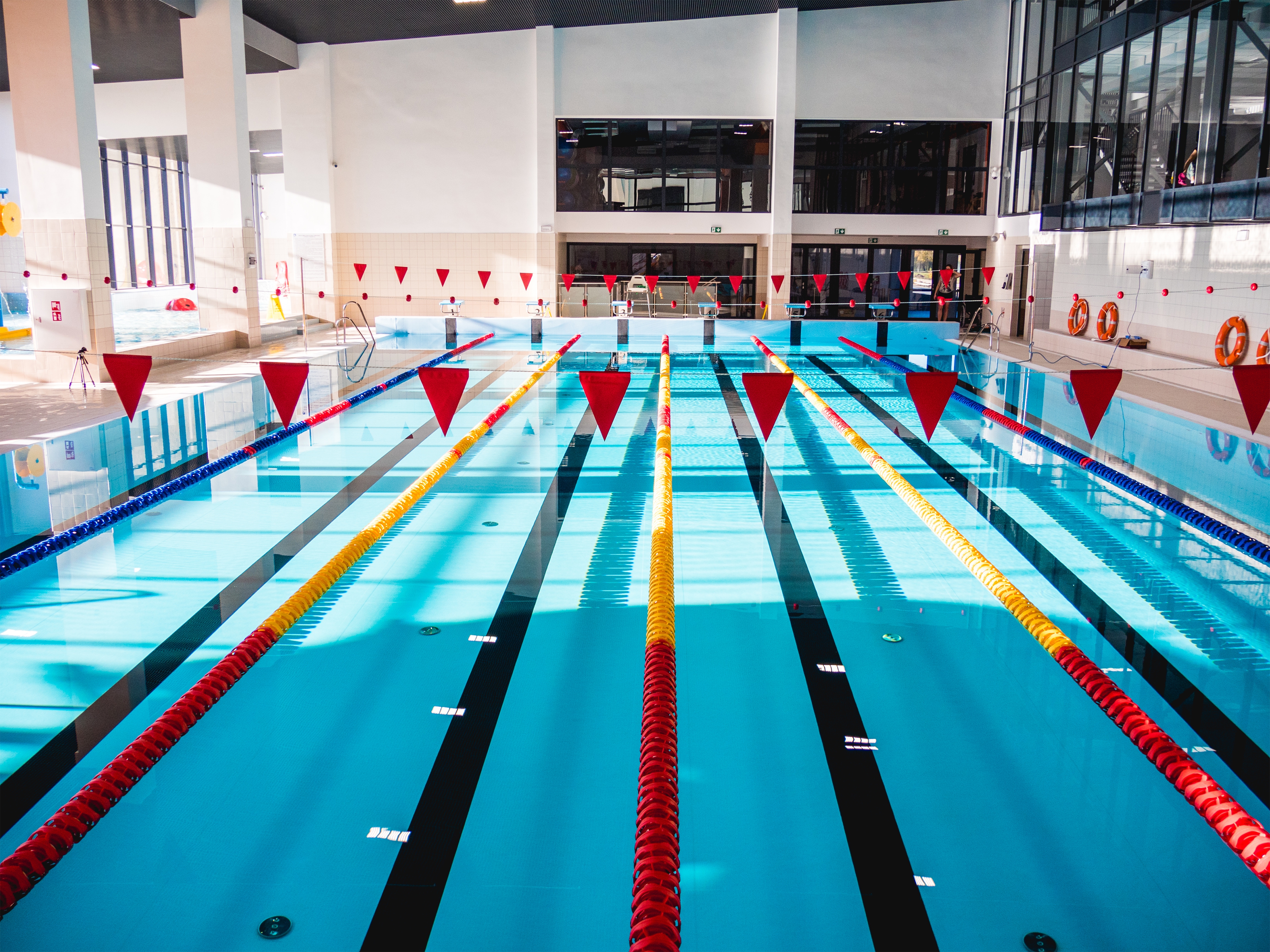 Porcelain Pool Tiles - Olympic Series