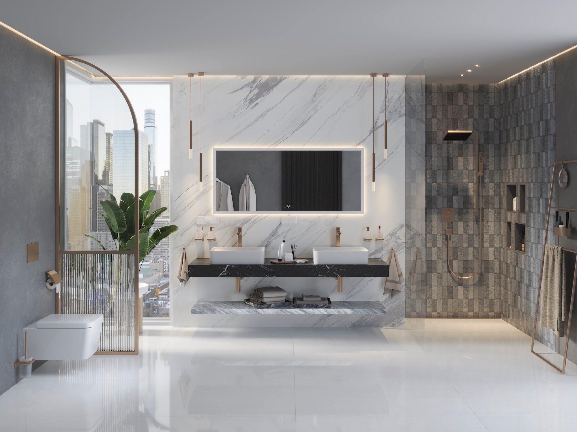 Holistic Design System for Bathrooms