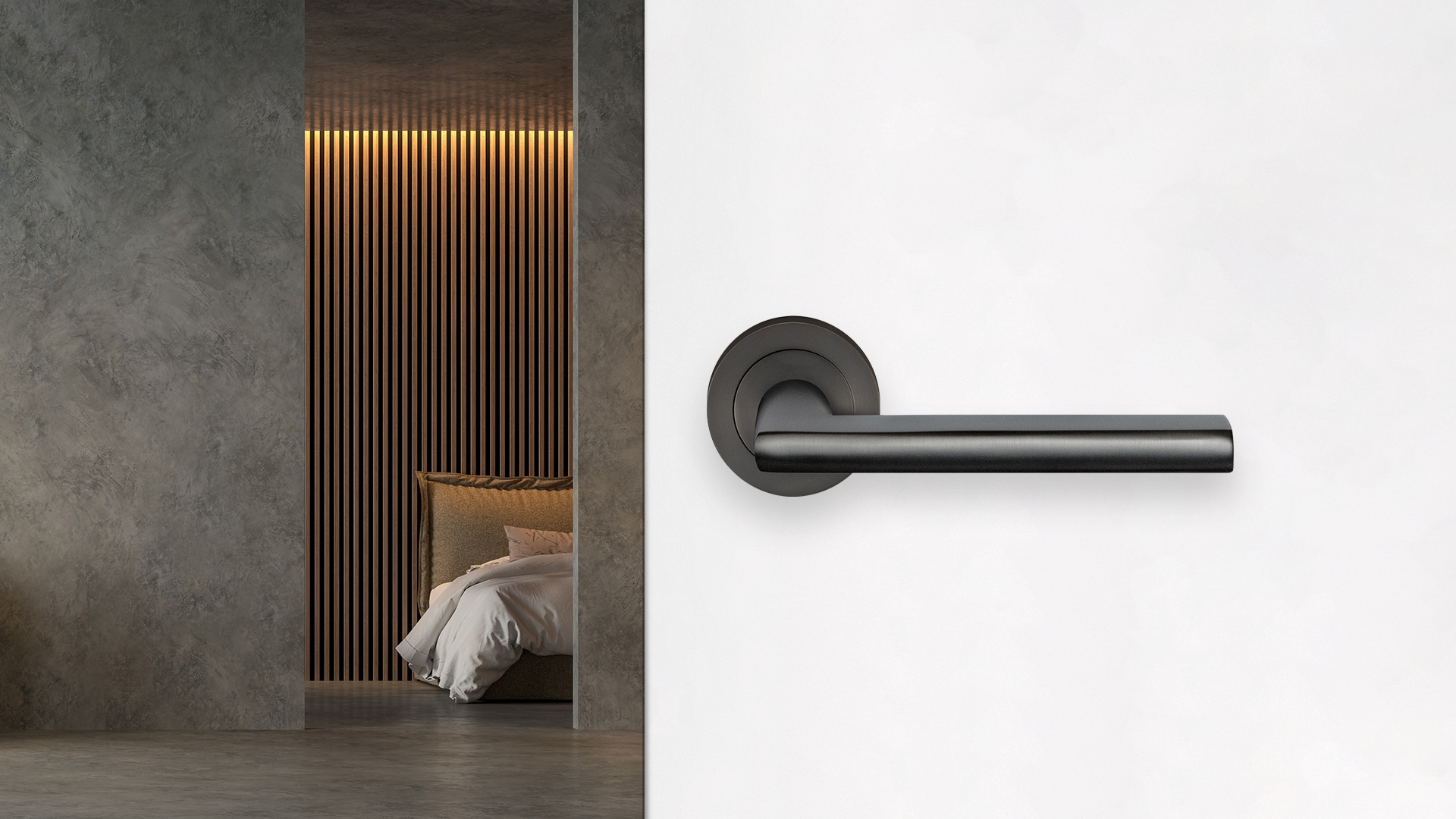 Grey Door Handles - Titan Grey