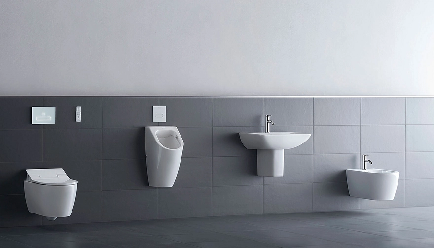Bathroom Wall System Technology DuraSystem Series from Duravit