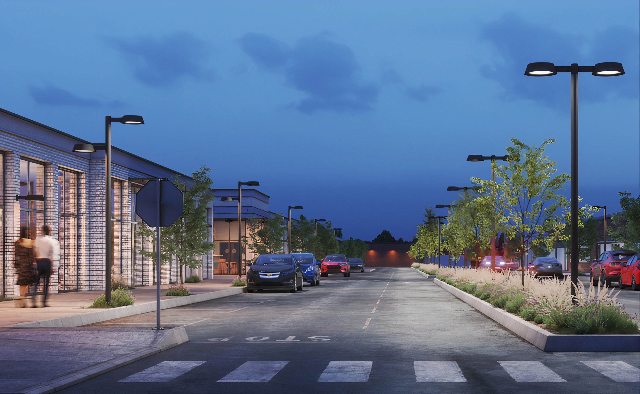 Pole Lights - Clermont