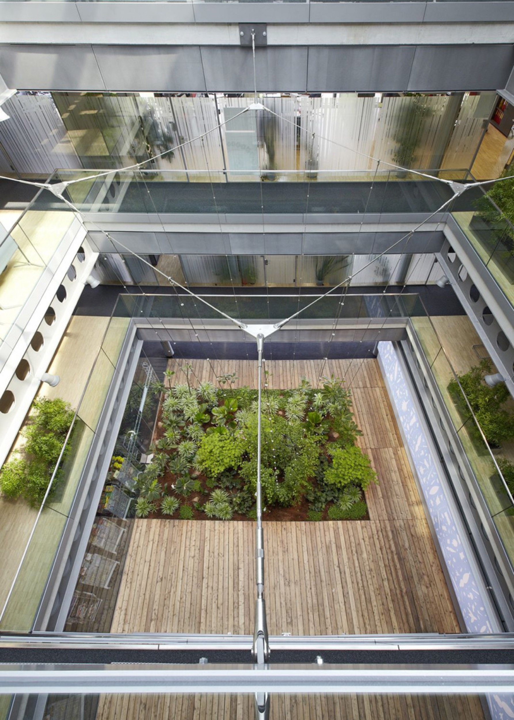 Webnet System for Green Courtyards