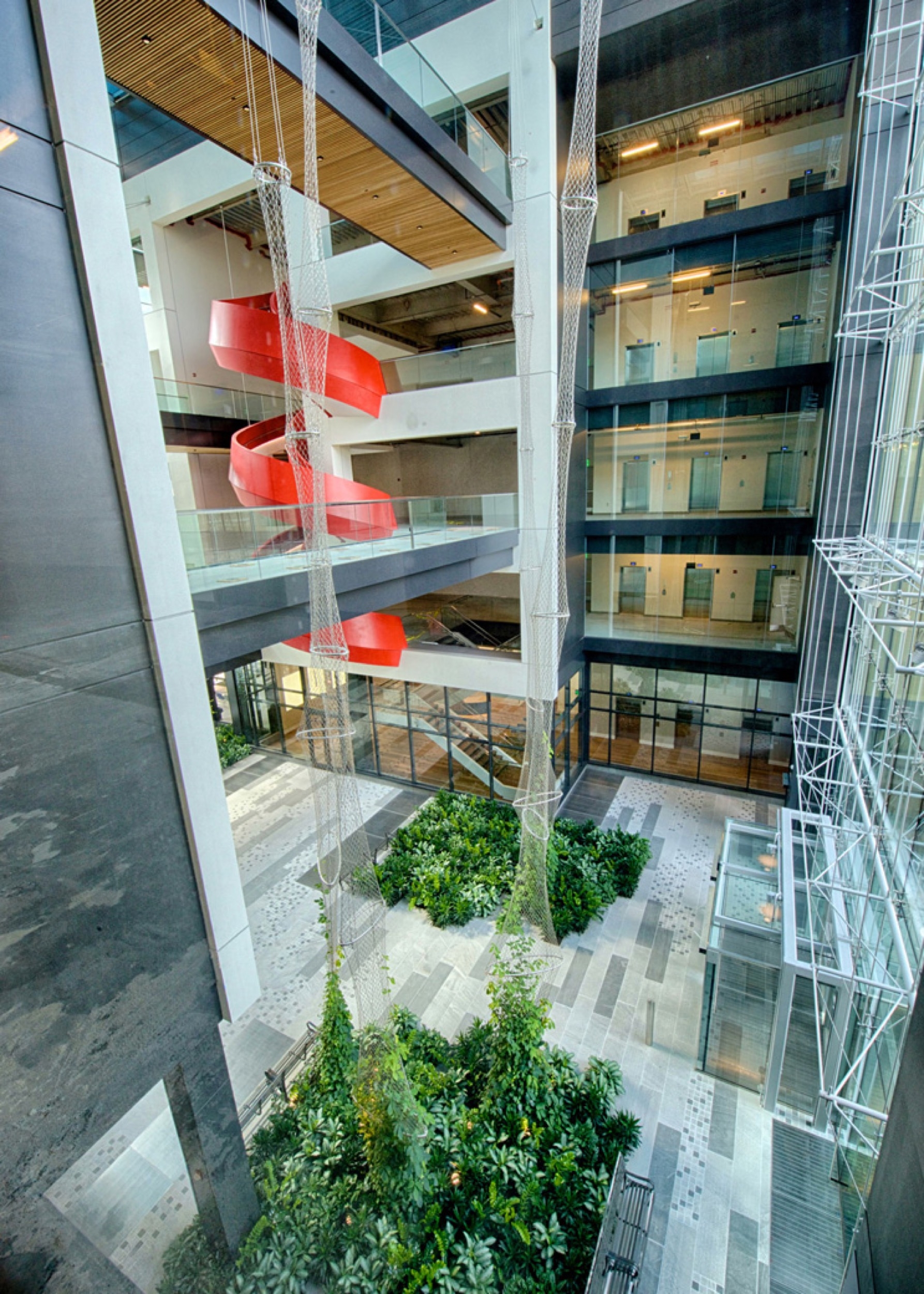 Webnet System for Green Courtyards