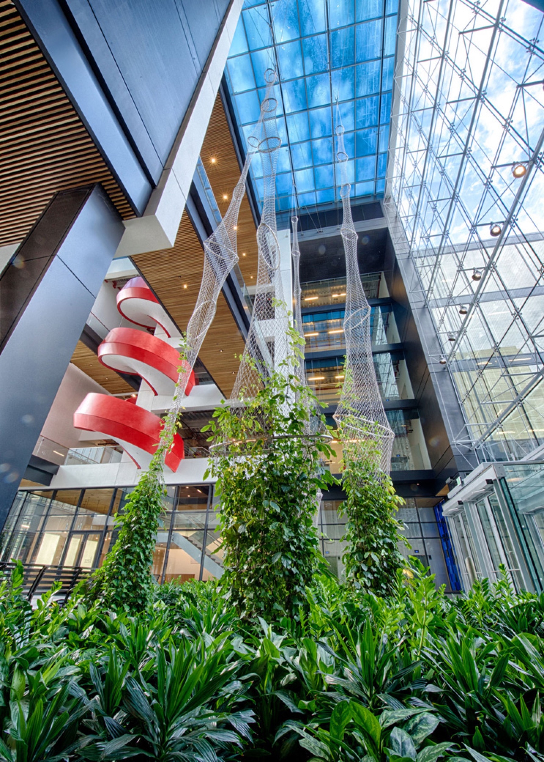 Webnet System for Green Courtyards