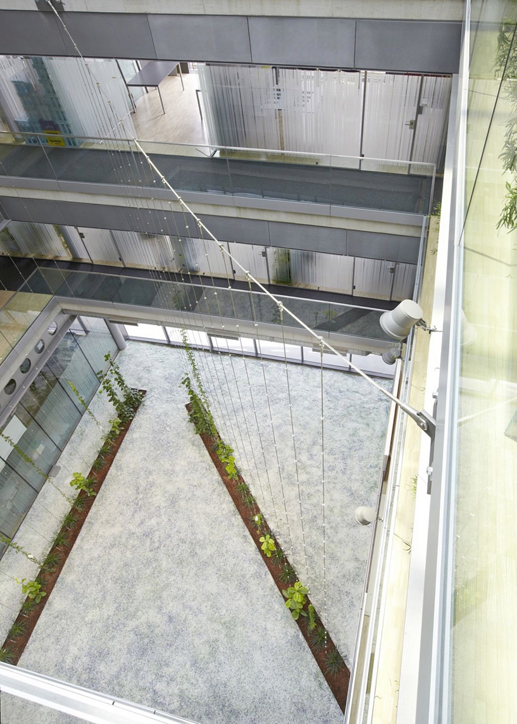 Webnet System for Green Courtyards