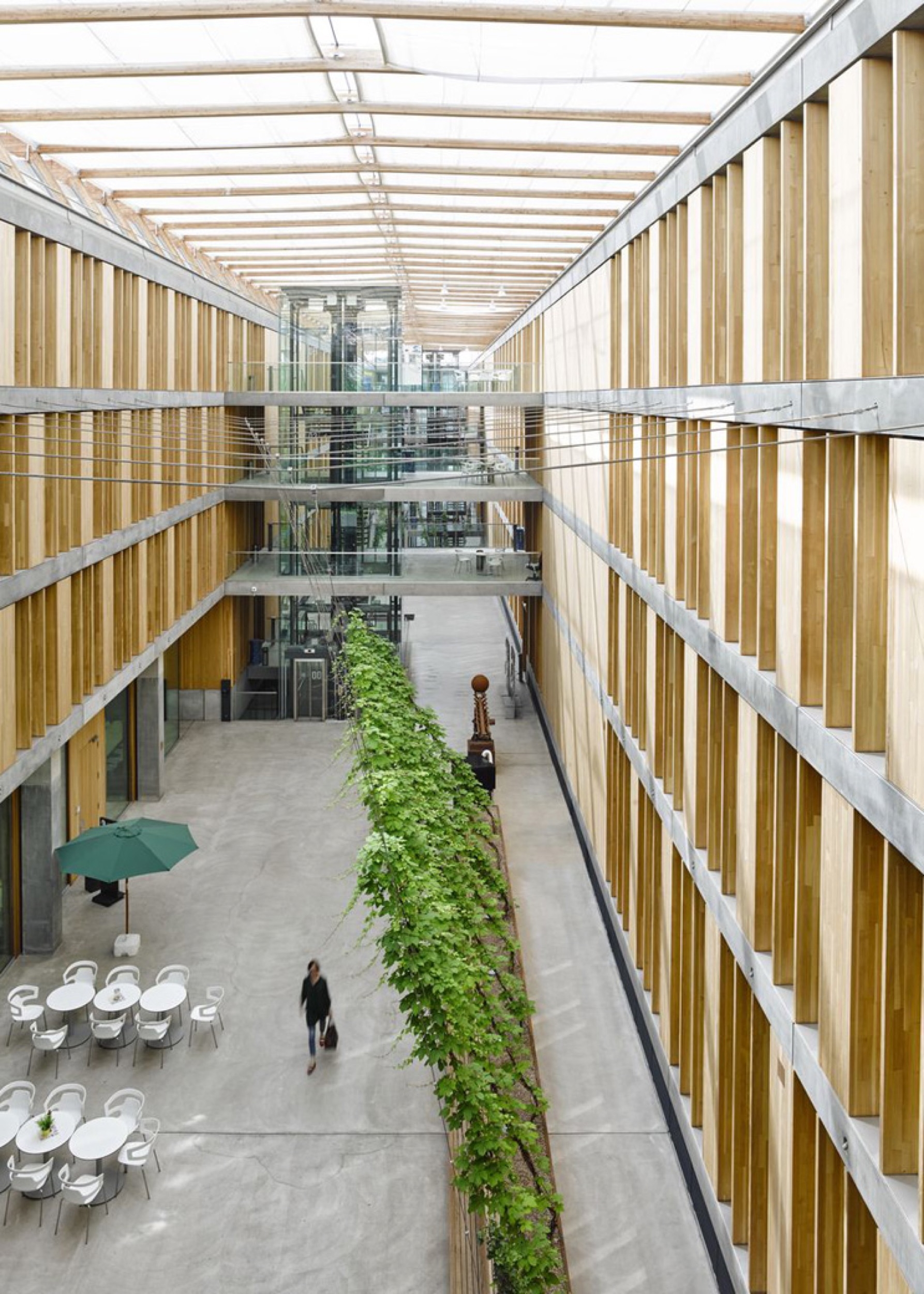 Webnet System for Green Courtyards