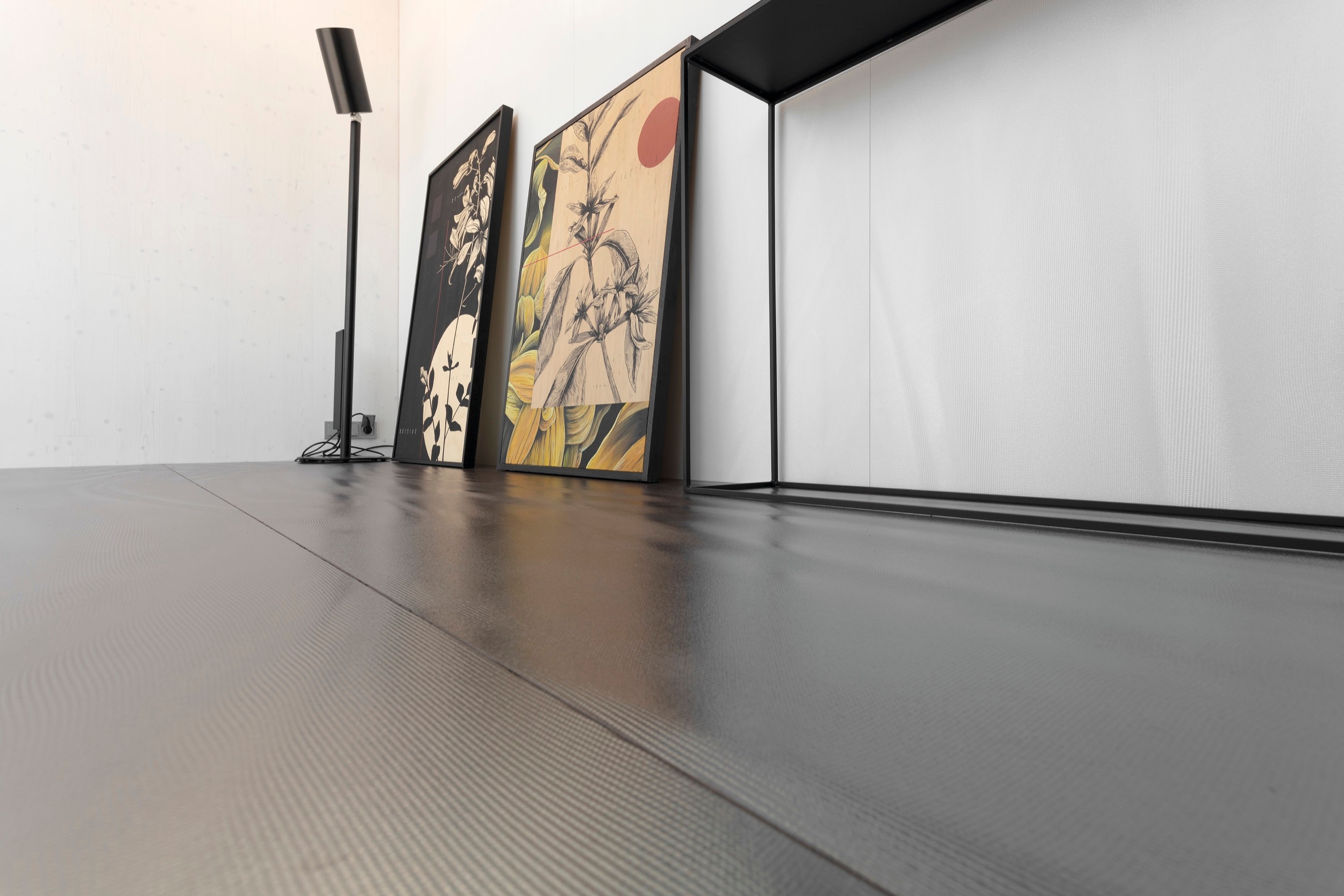 Ceramic Cladding in Showroom