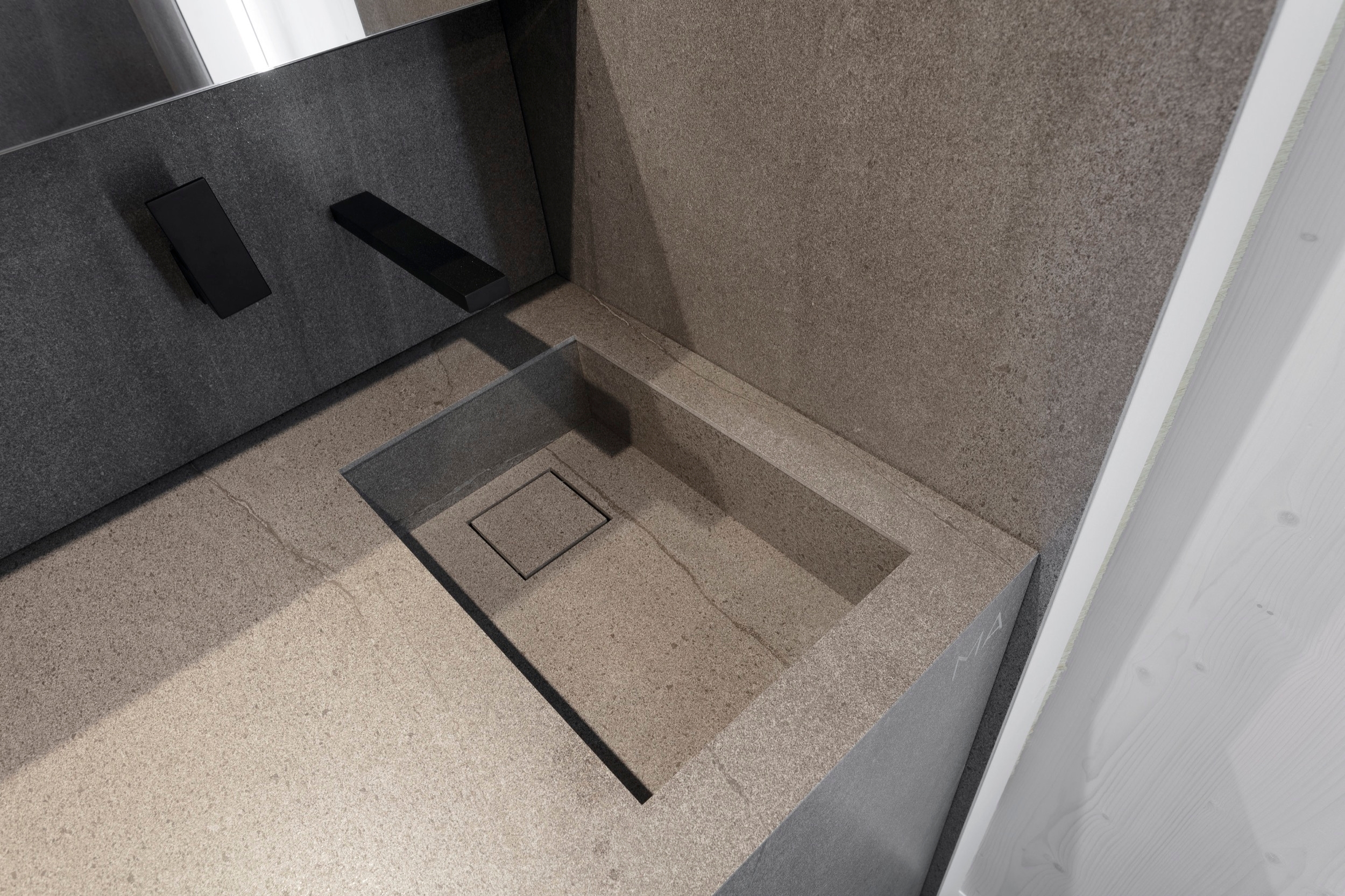 Ceramic Cladding in Showroom