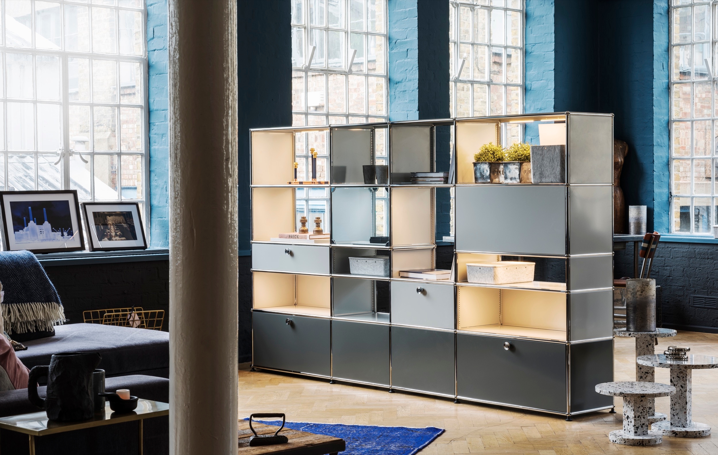 Lighting Modular Furniture - USM Haller E