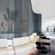 Interior Curtain Systems in Lobby Renovation