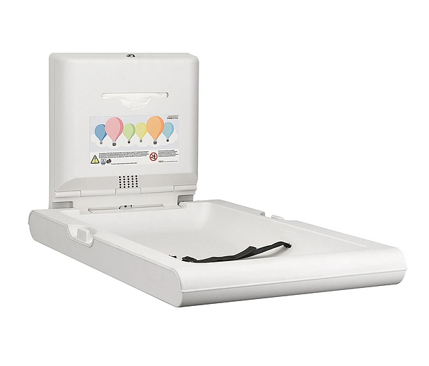 Vertical Baby Changing Station | CP0016V White Finish