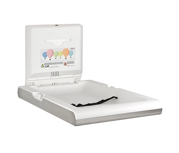 Vertical Baby Changing Station | CP0016VCS Satin Finish