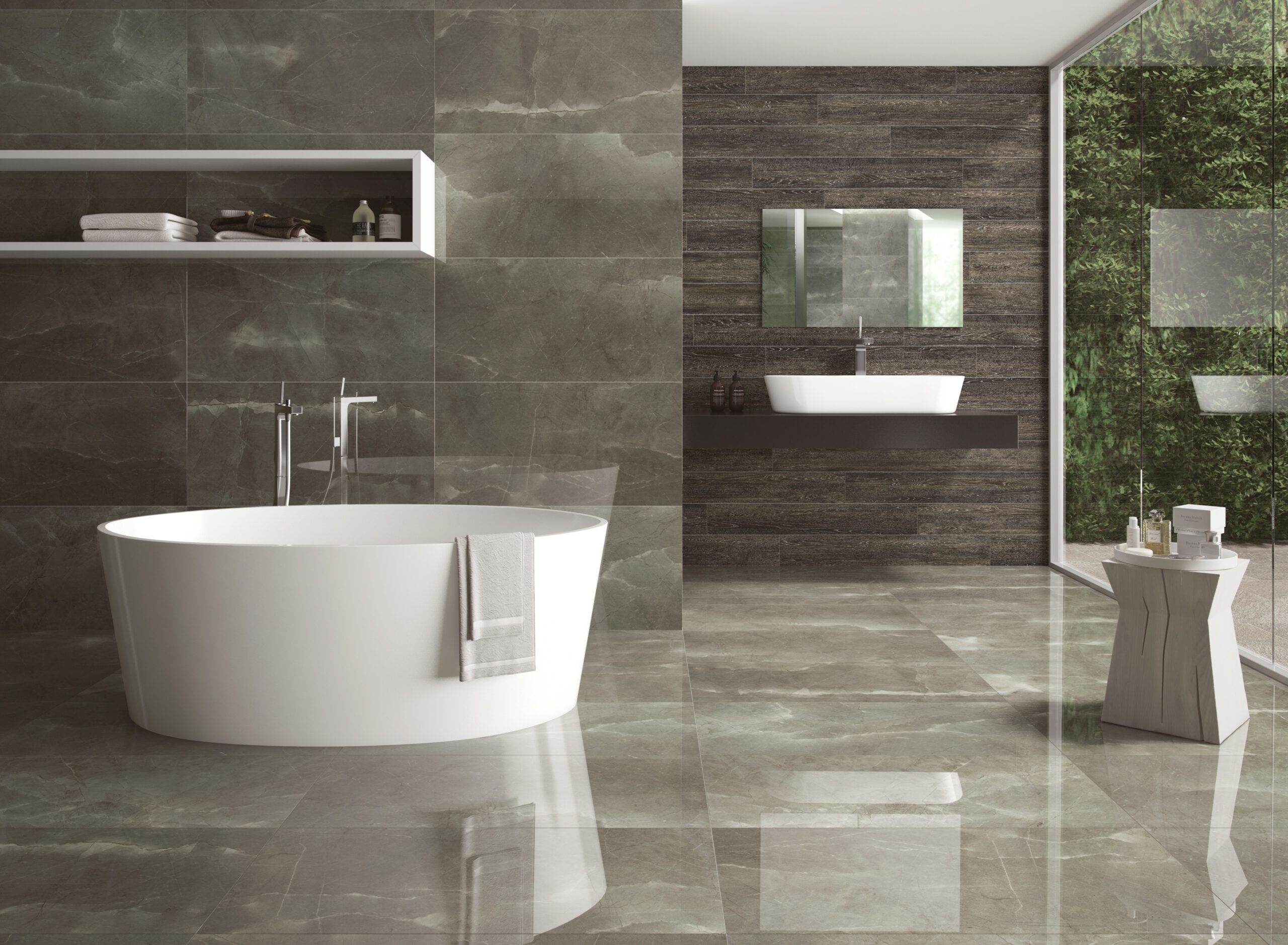 Revestimiento tipo mármol - Super Gres