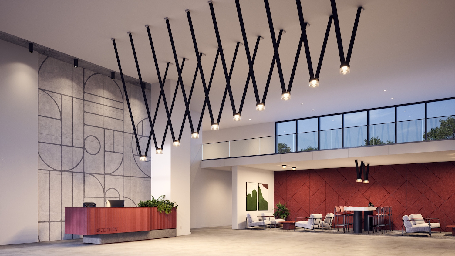 Ceiling Lights - Tangram