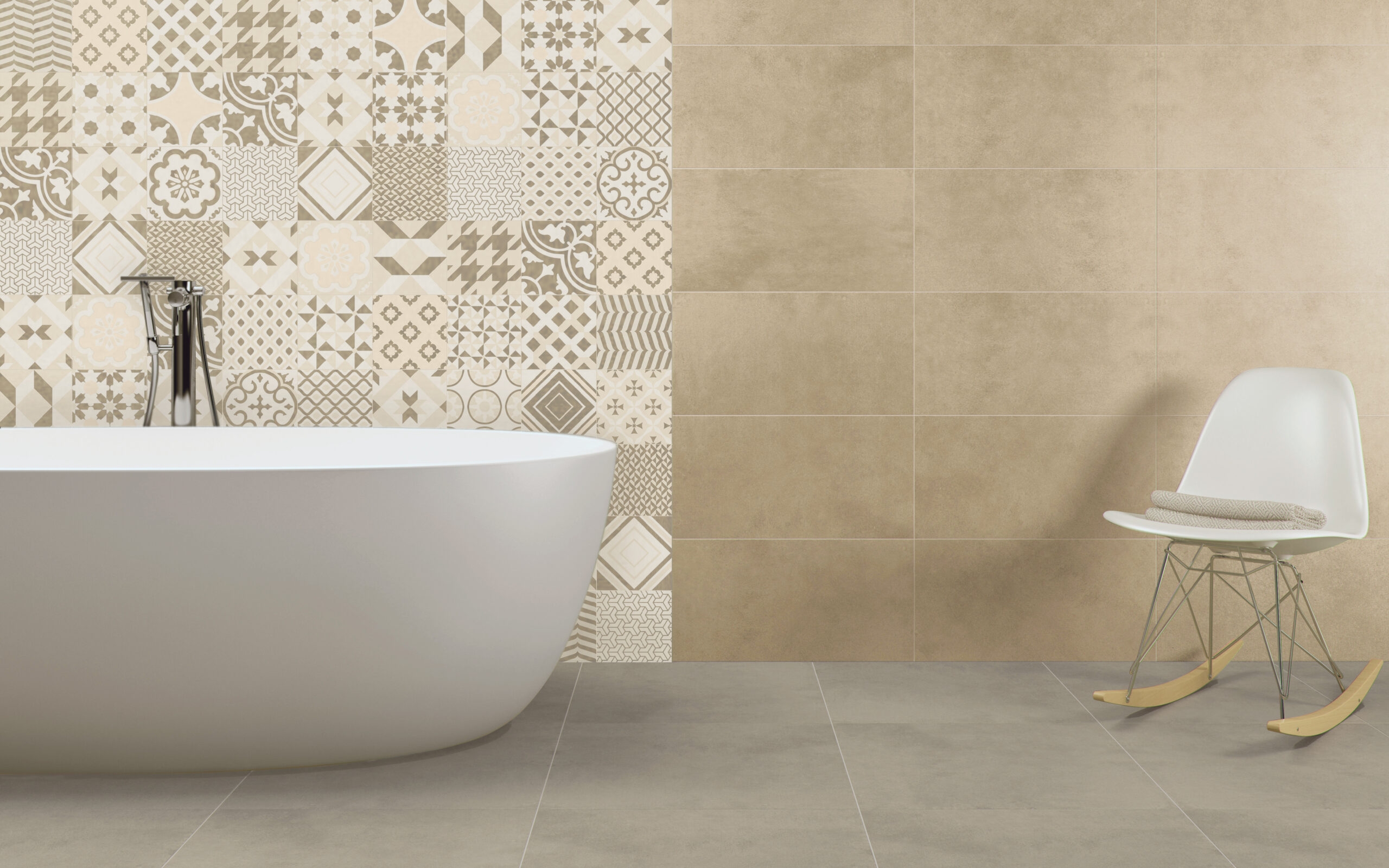 Revestimiento cerámico tipo mosaico - Porto Santo