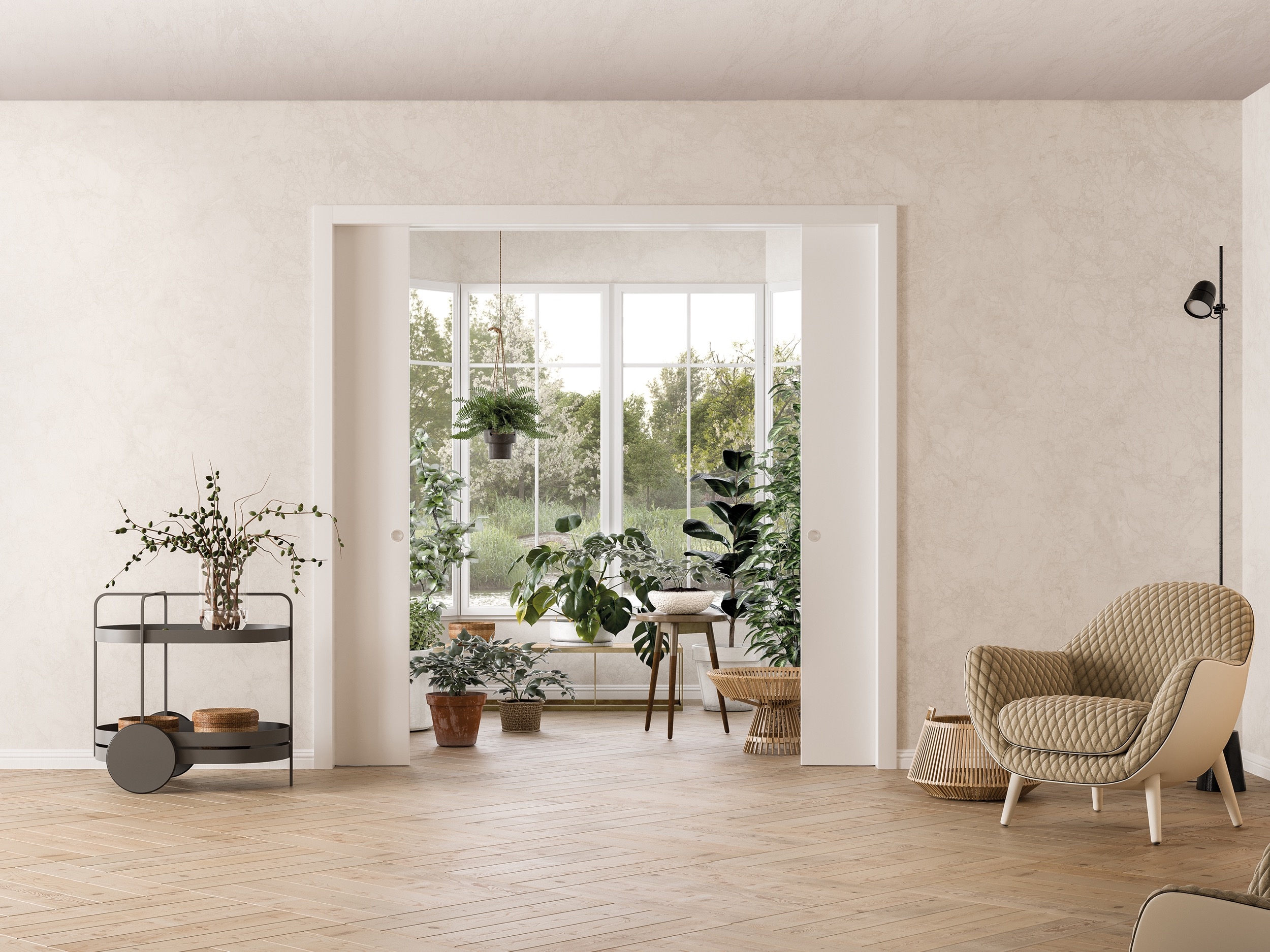 Sliding Pocket Door - ECLISSE Double
