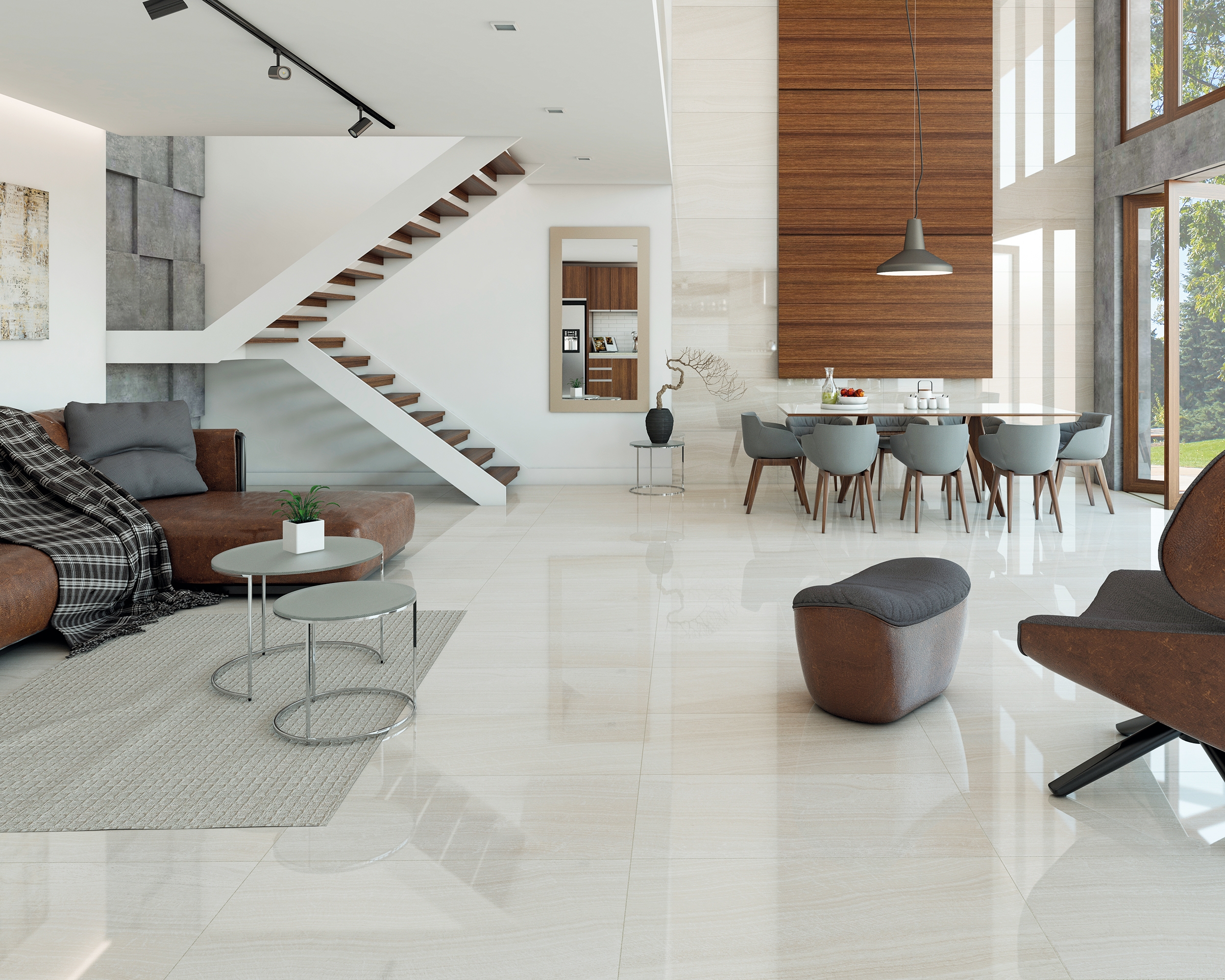 Revestimientos porcelánicos - Colección Alto Brillo