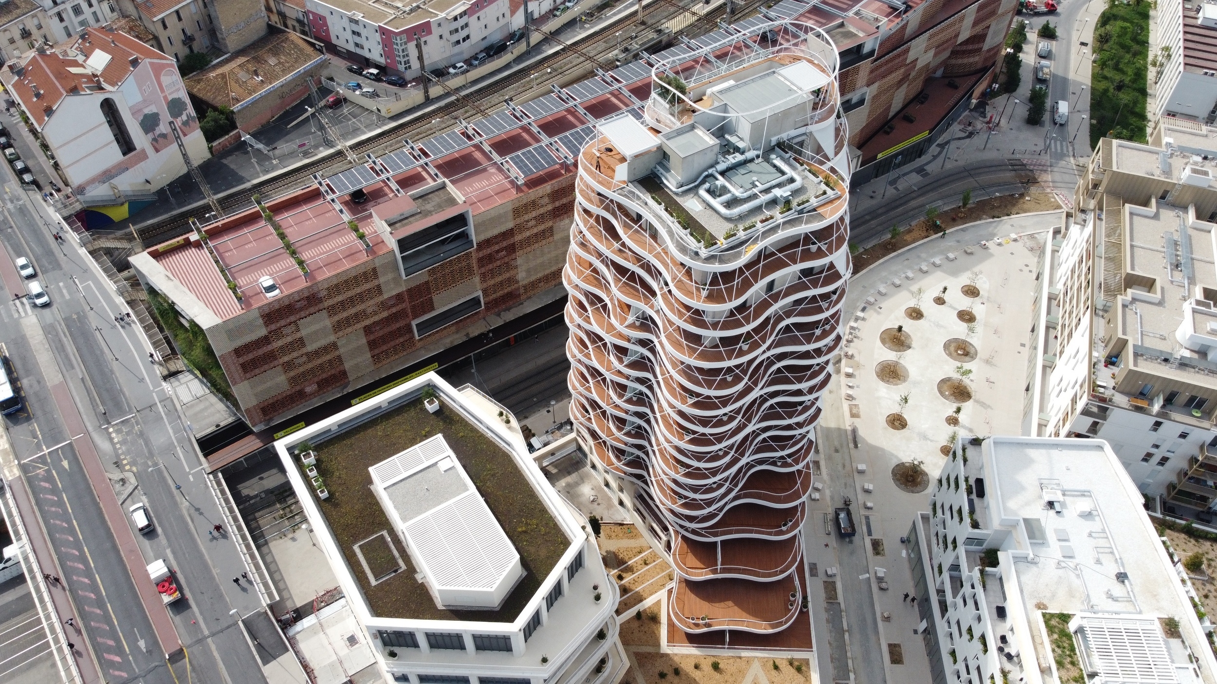 Bamboo Decking Solutions in the Higher Roch Tower