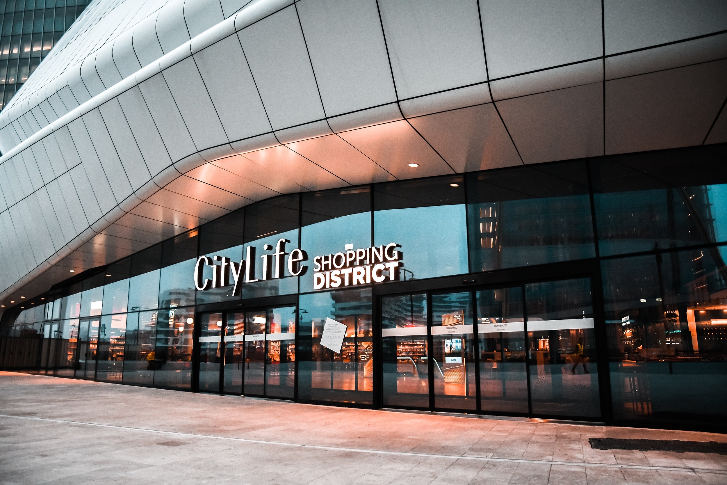 Indoor Bamboo Solutions in Shopping Center