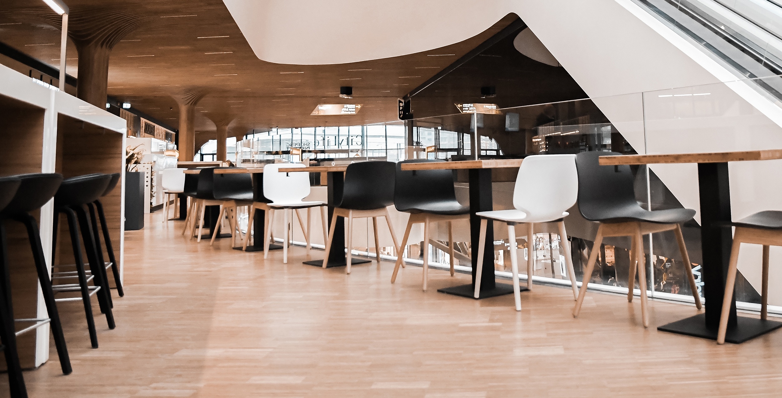 Indoor Bamboo Solutions in Shopping Center