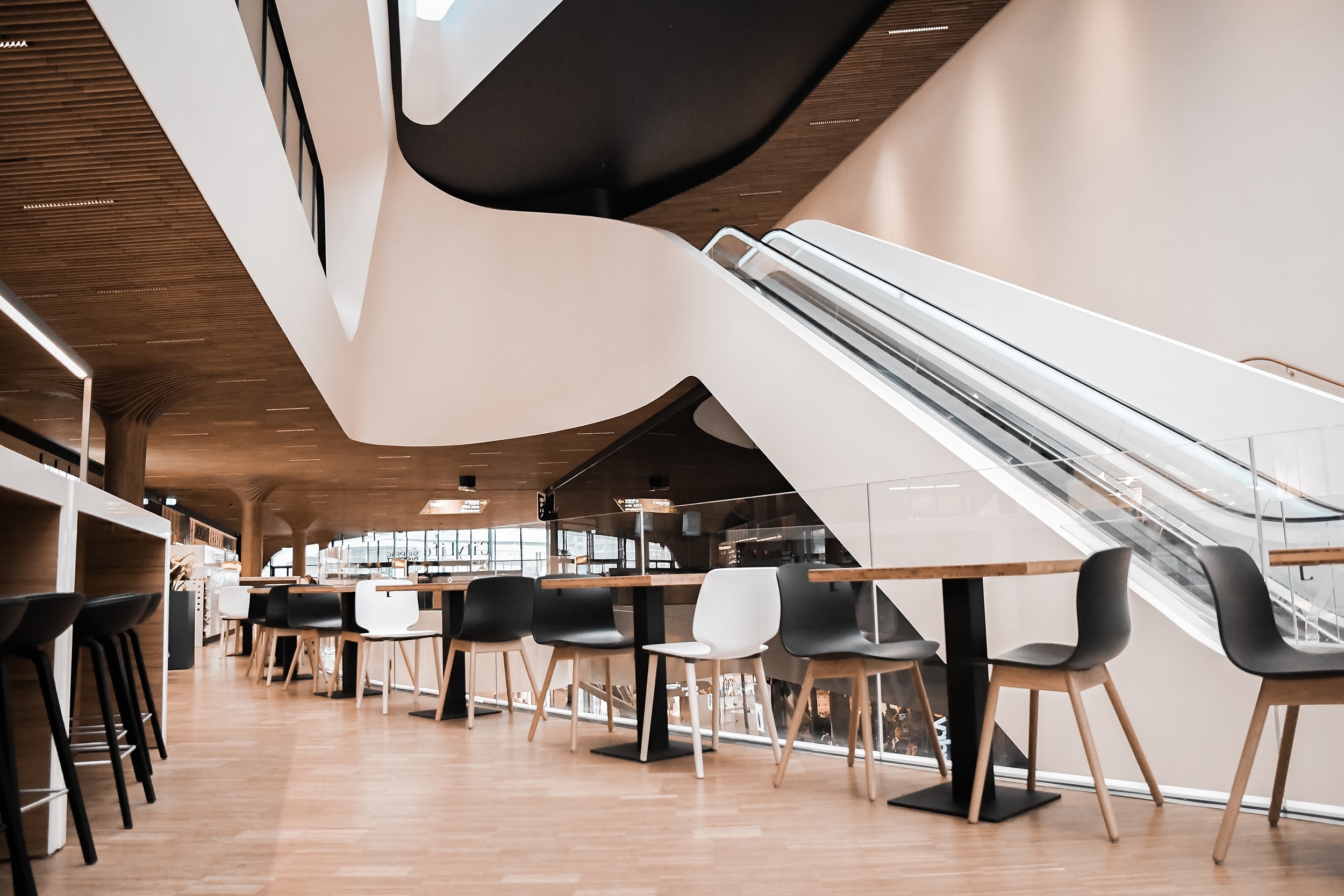 Indoor Bamboo Solutions in Shopping Center