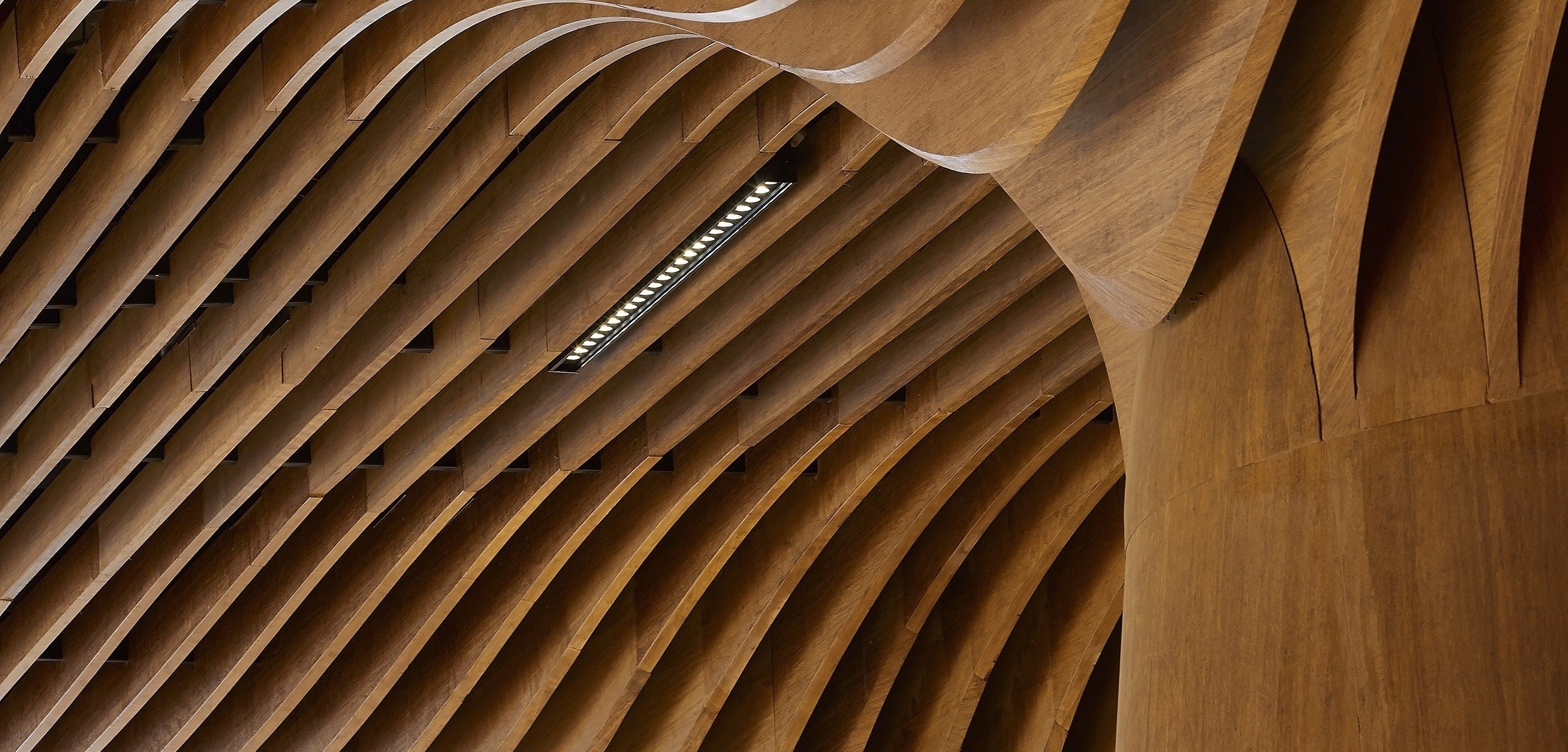 Indoor Bamboo Solutions in Shopping Center