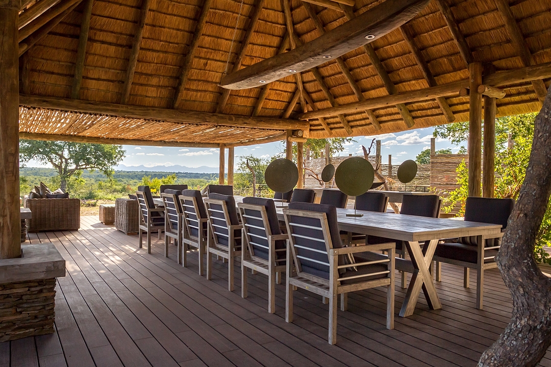 Outdoor Bamboo Decking Solutions in Safari Lodge