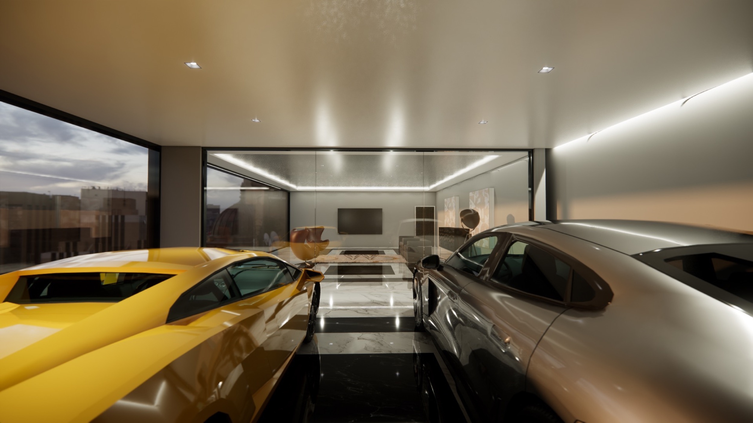 Robotic Parking - Sky Garage