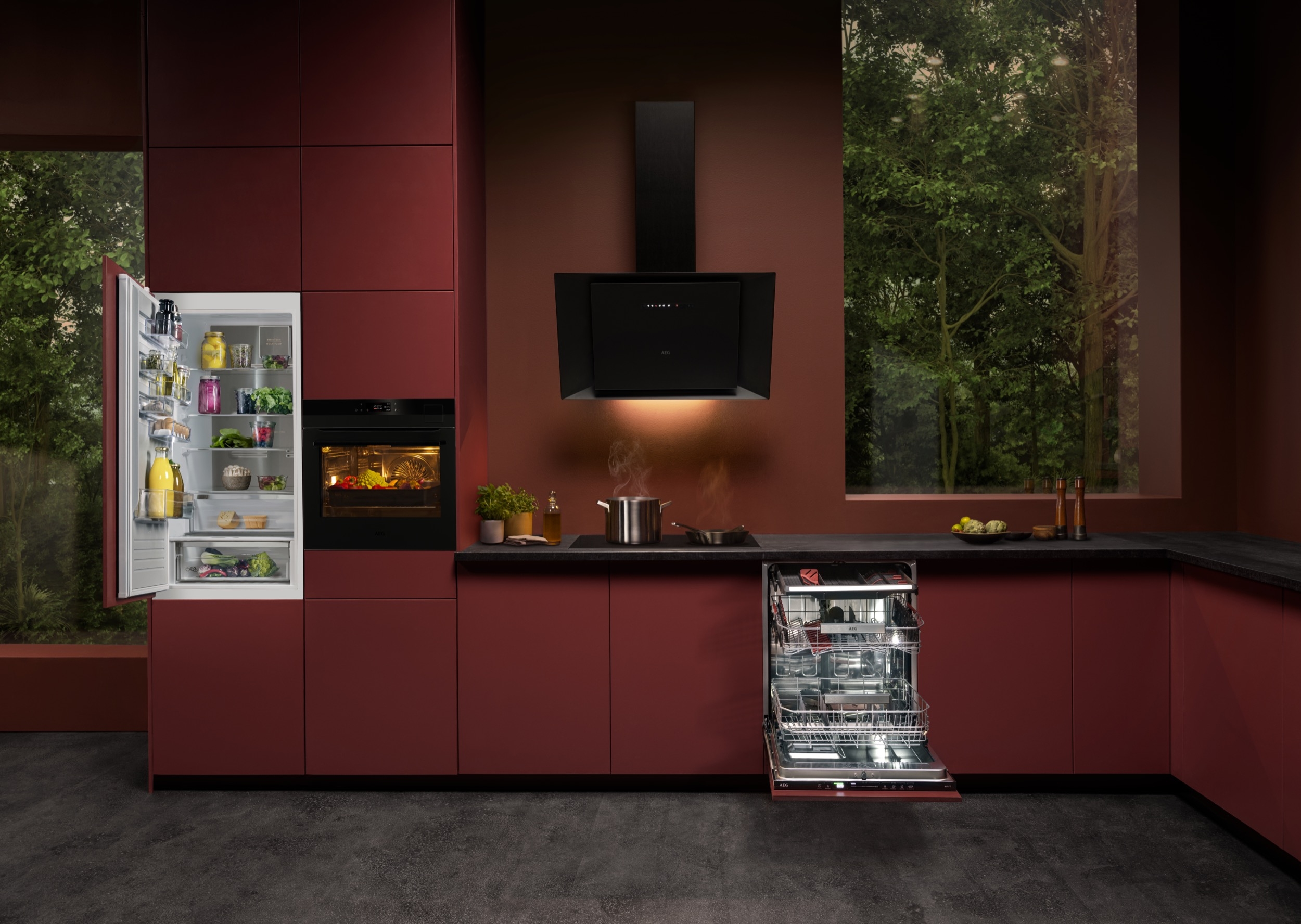 The New AEG Kitchen Range
